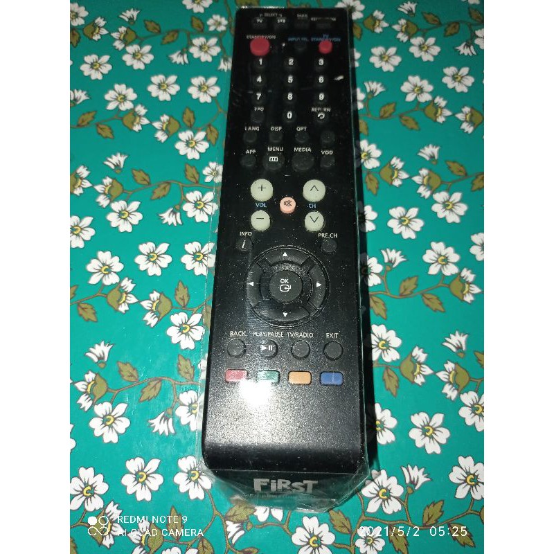 REMOTE STB TV KABLE FIRST MEDIA