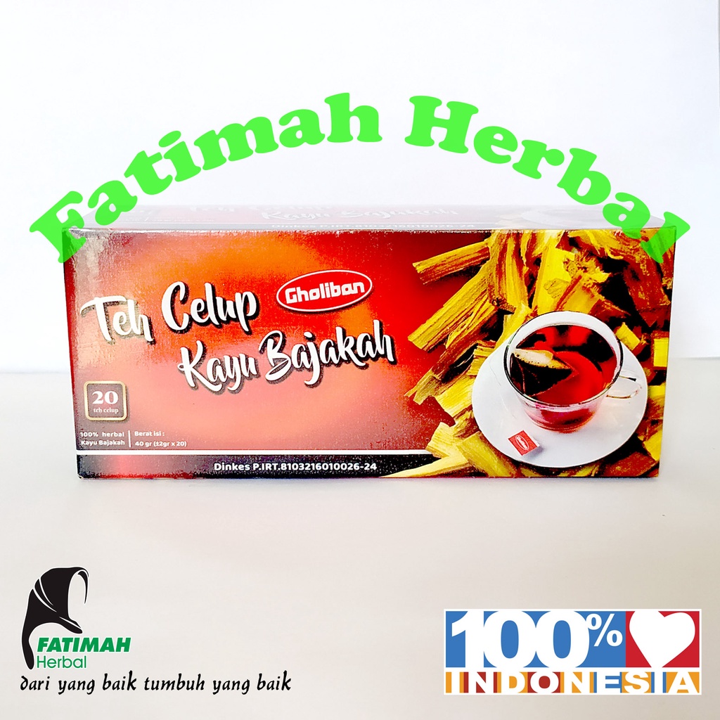 

Teh Celup Kayu Bajakah, Gholiban, 20 pcs