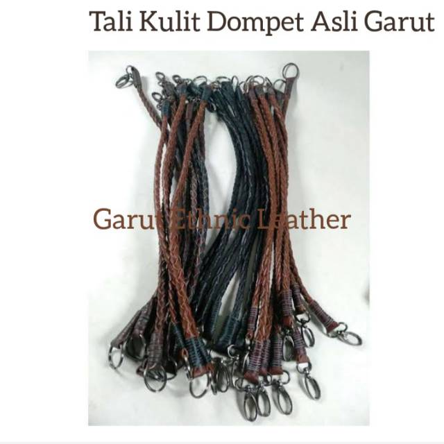 Tali Kulit Dompet Asli Garut