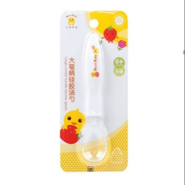 Keaide Biddy Safety Spoon Sendok Silicone 4032