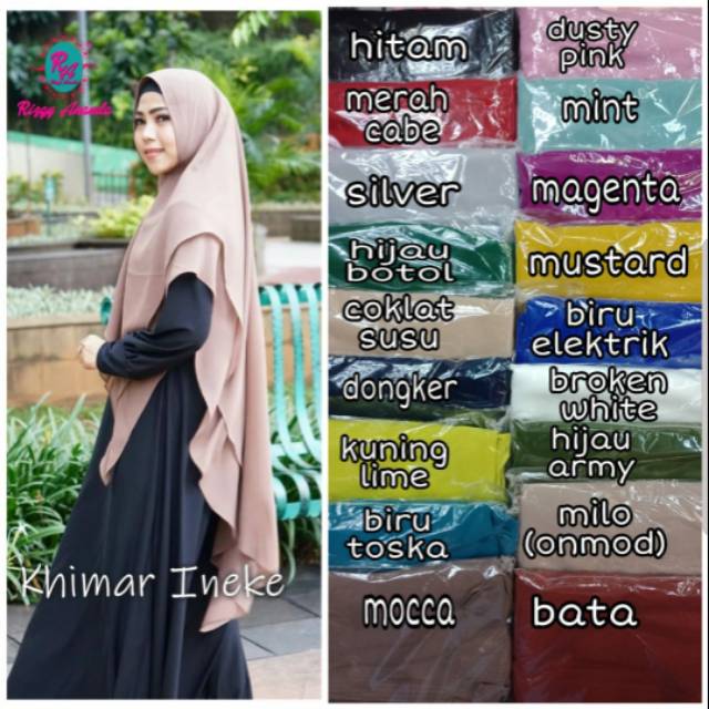 Khimar Ineke By Rizky Ananda