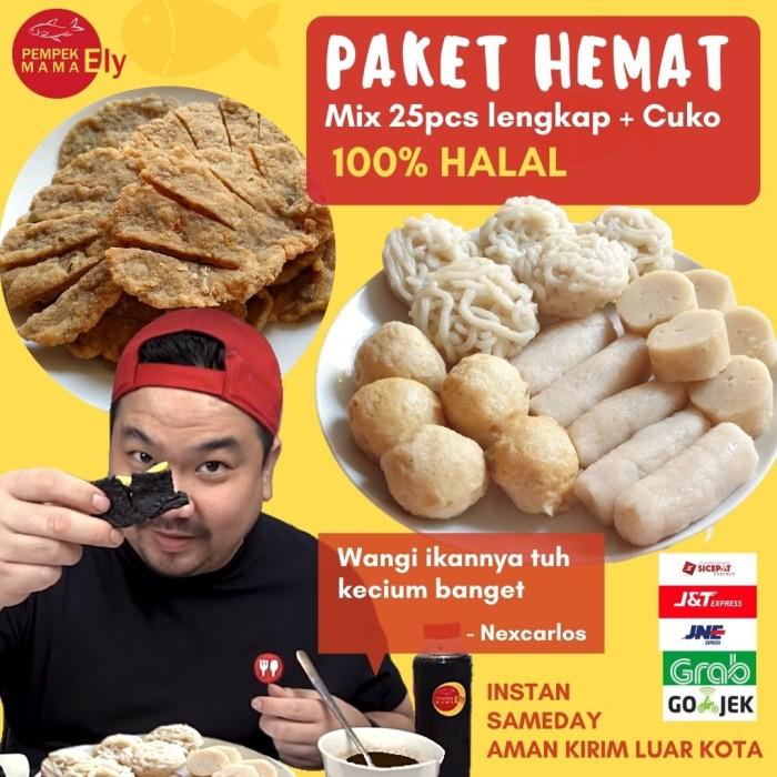 

Makanan Beku | Pempek Paket Super Frozen Adaan Lenjer Kriting Kulit Ikan Tenggiri