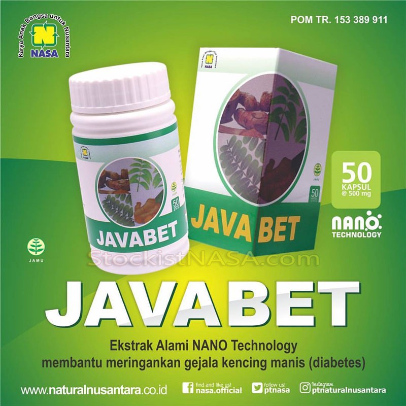 Javabet Nasa Obat Herbal Diabetes