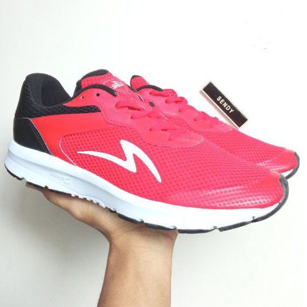 Specs Evo Red Sepatu Running Olahraga Lari Original