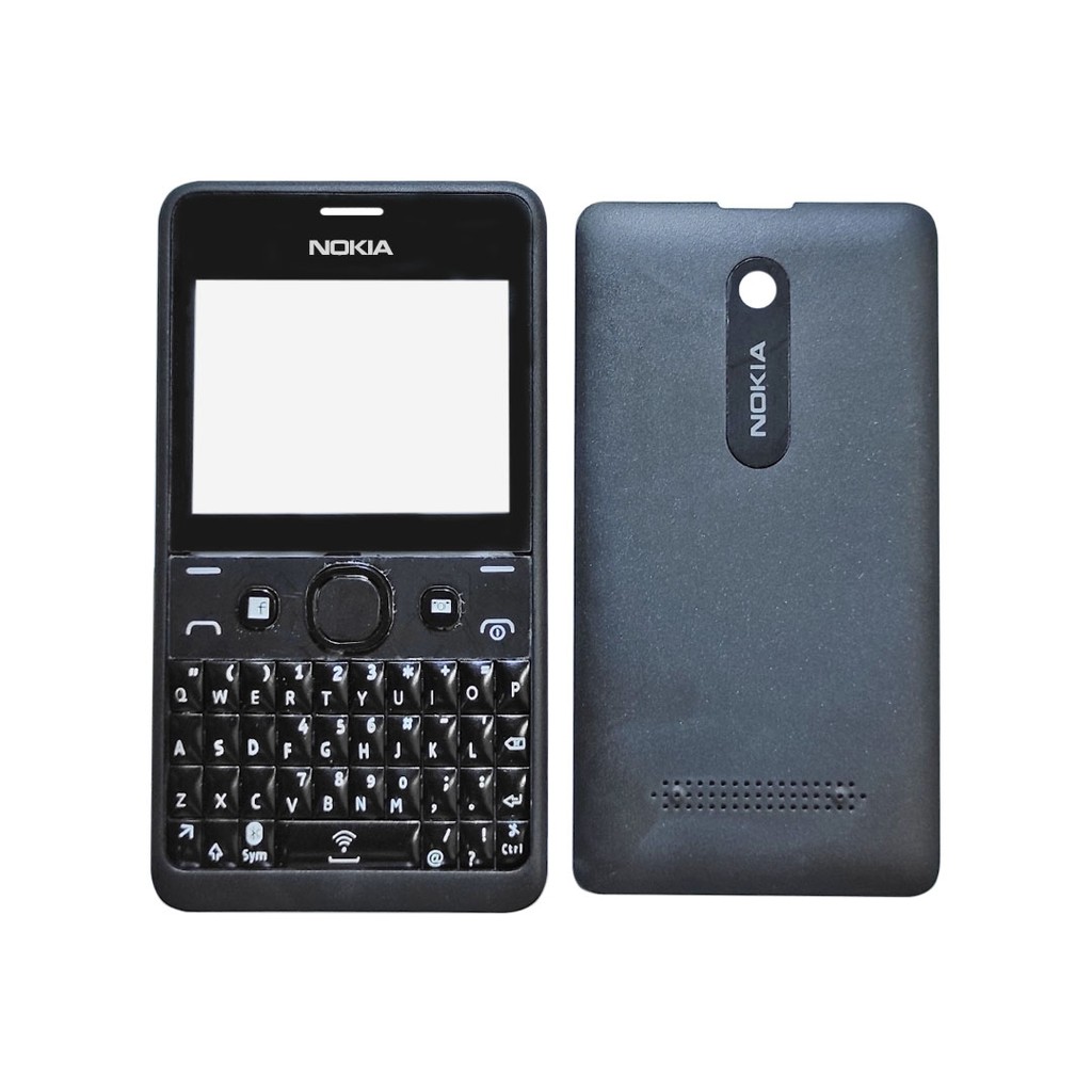 CASING NOKIA 210 ASHA 210 2013 KESING + BACK COVER / WARNA RANDOM