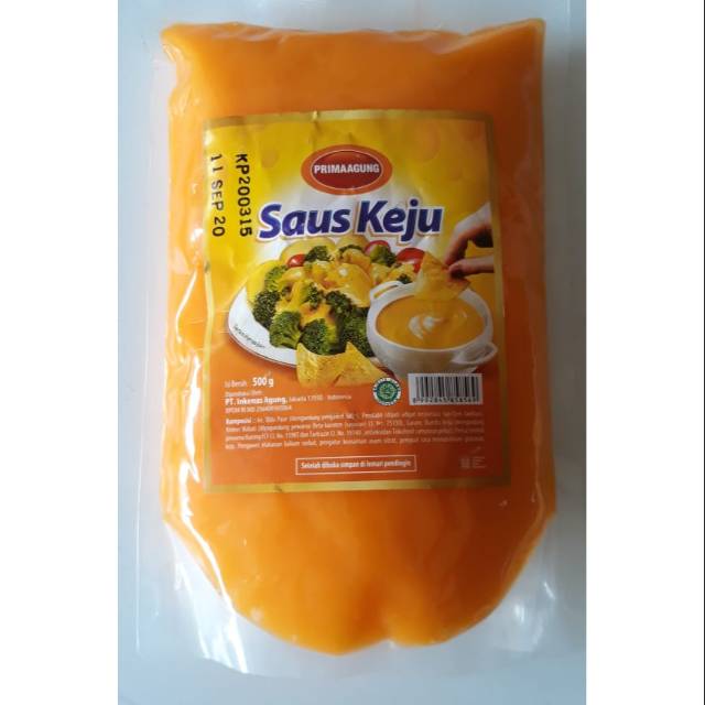 

Saus Keju 500 gram Prima Agung