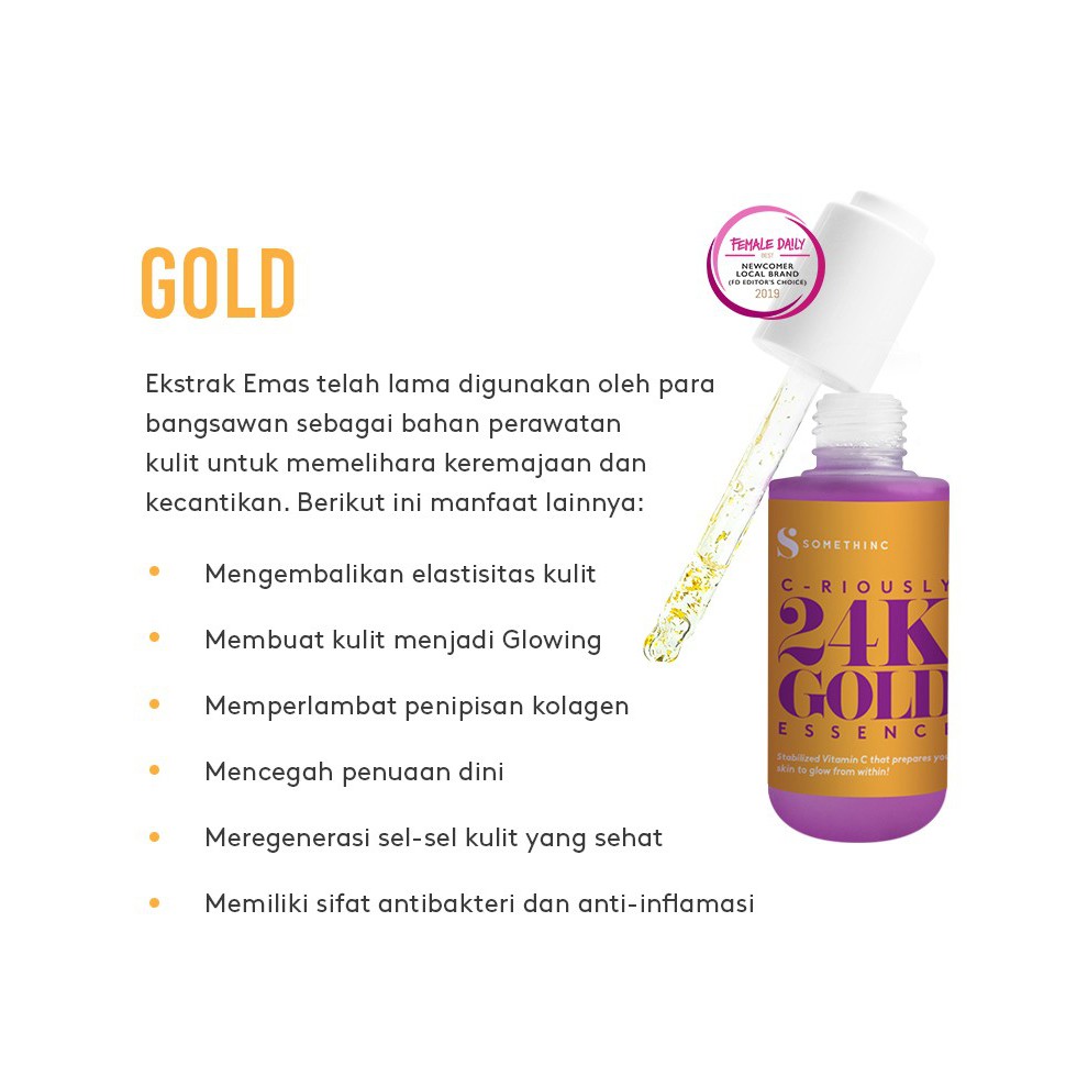 Somethinc Serum 40ml | Niacinamide | Hyaluronic | 24k Gold