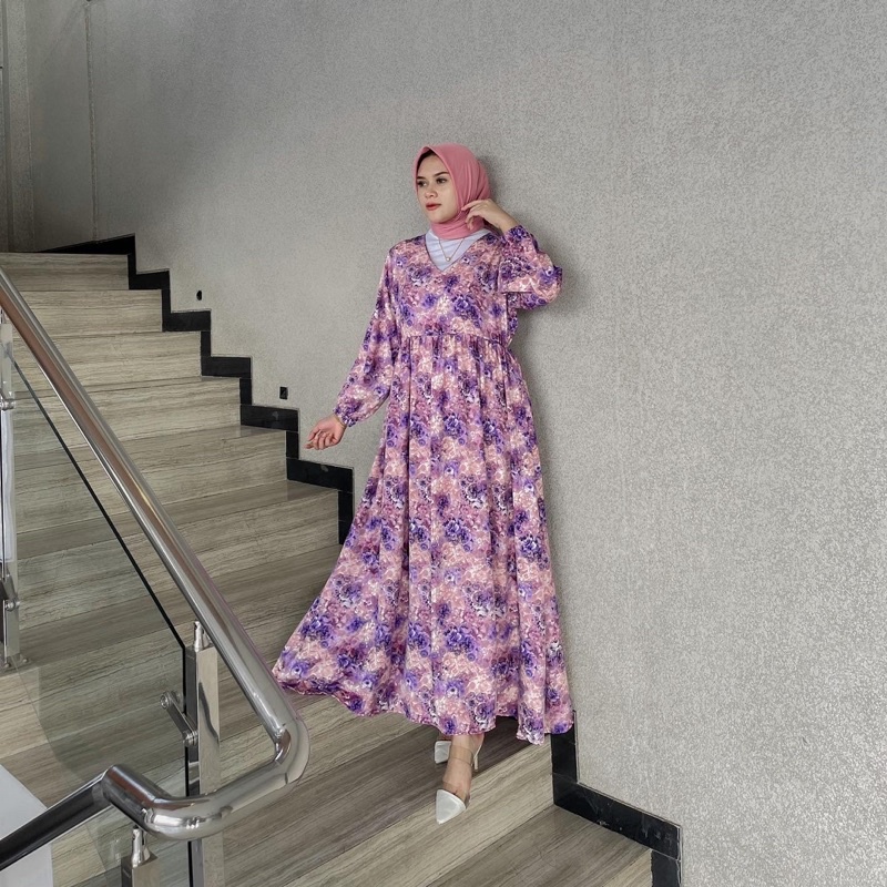 Gamis rachel premium // Gamis floral