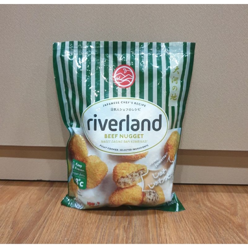 

Riverland Beef Nugget / Riverland Naget Daging Sapi Kombinasi 500 Gr