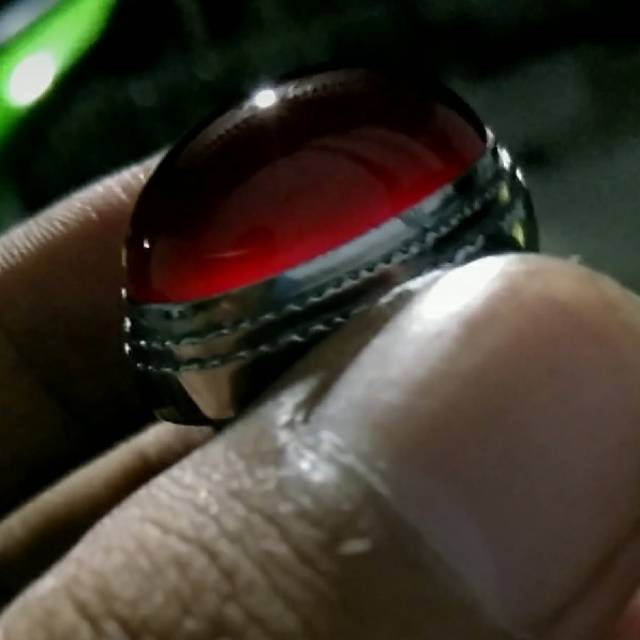 Item langka, chalcedony merah mumbul.dari bumi pacitan.