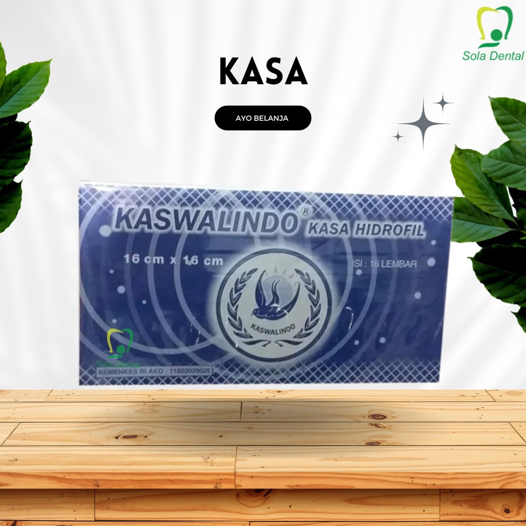 Kasa Hidrofil / Kasa Kaswalindo Dental / Kain Kasa Hidrofil Kaswalindo Dental