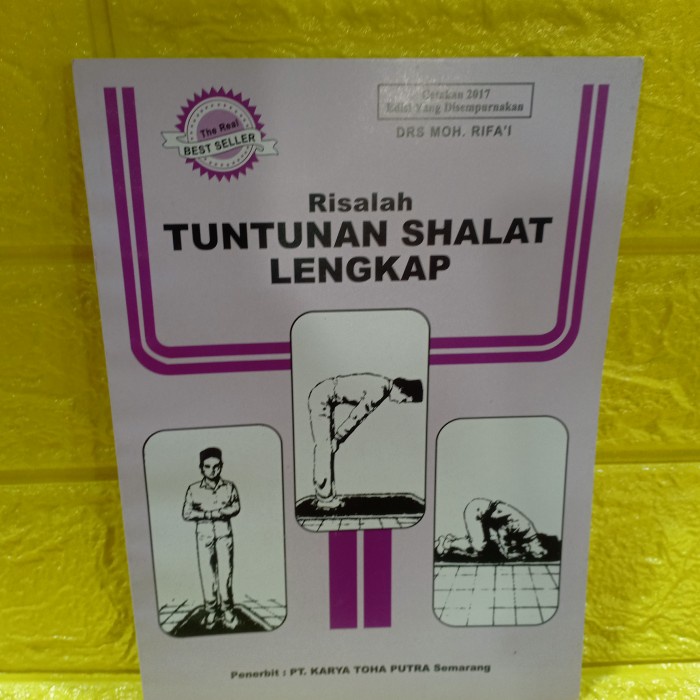RISALAH TUNTUTAN SHALAT LENGKAP