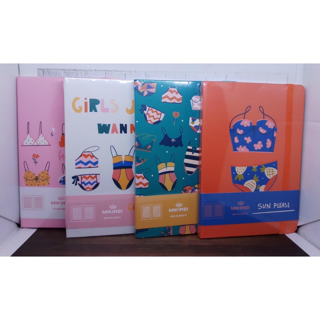 

Notebook / Buku Hardcover A5 motif Bikini