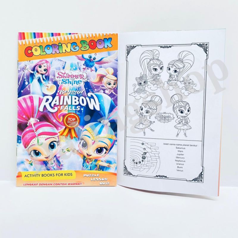 Buku Mewarnai Coloring Book Shopee Indonesia