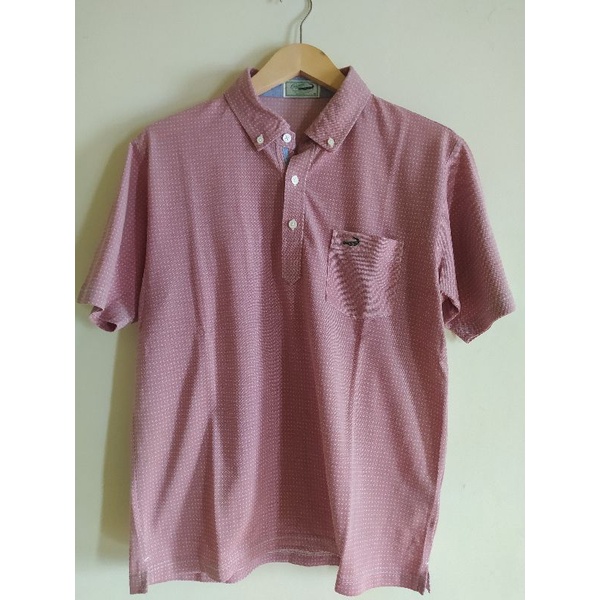 poloshirt kaos krah pria second branded original crocodile.