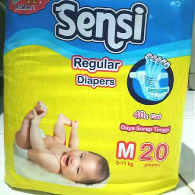 Popok Bayi Sensi Perekat - DIAPERS M20