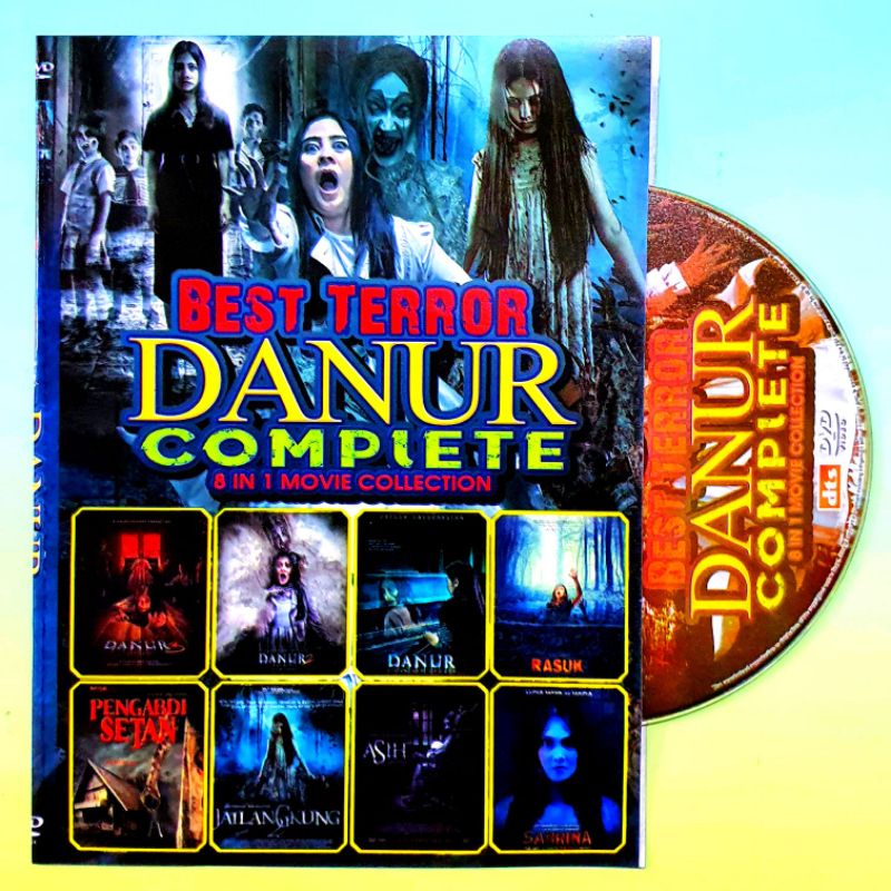 KASET KOLEKSI 8 JUDUL FILM HOROR INDONESIA TERLARIS - KASET FILM HORROR SEREM TERBARU - FILM INDO HO