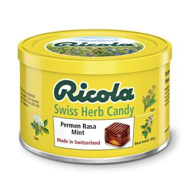 

Ricola Swiss Herb Candy Tin [ 100 gr ]