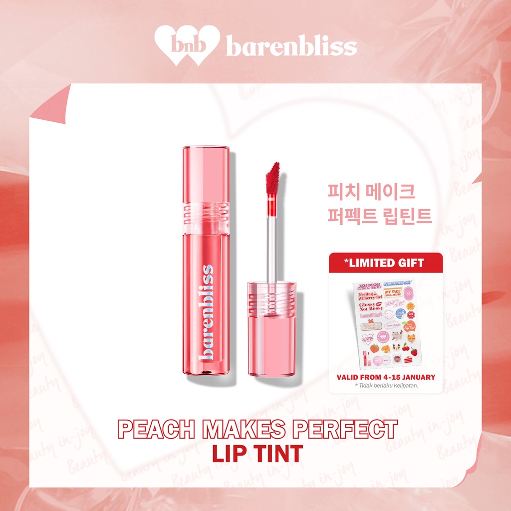 BNB Barenbliss Peach Makes Perfect Lip Tint  Liptint  Lip Color  BPOM (VH)