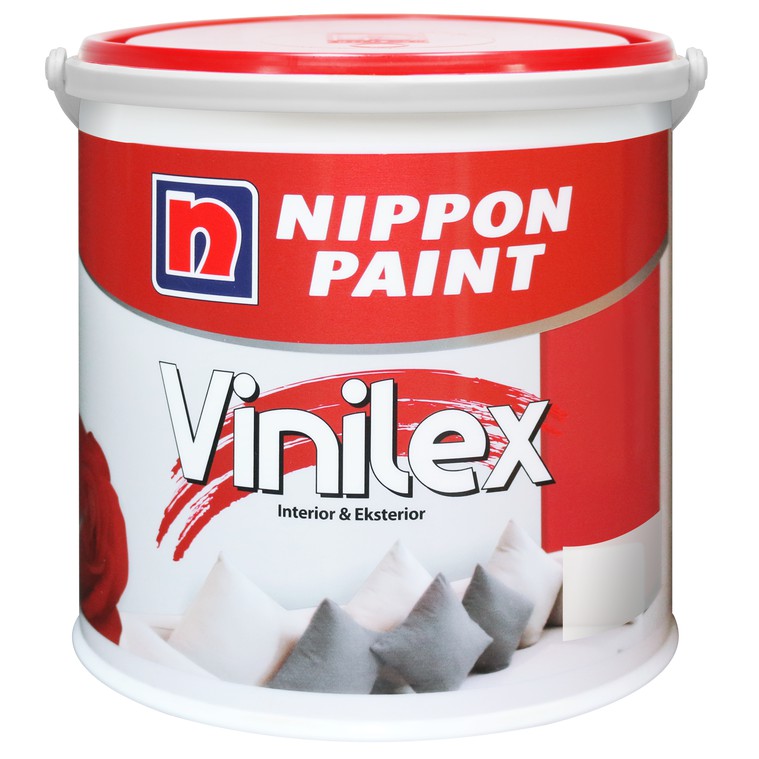 CAT TEMBOK VINILEX NIPPON PAINT PAIL/25KG KHUSUS PUTIH