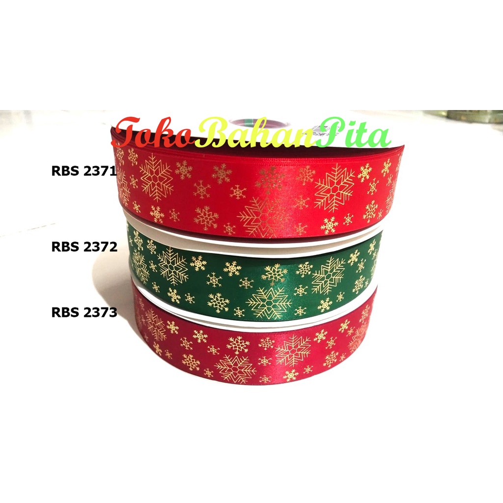 

[1 METER] PITA SATIN MOTIF NATAl RBS 2371,2372,2373 | PITA CHRISTMAS | PITA IMPORT | TOKO BAHAN PITA