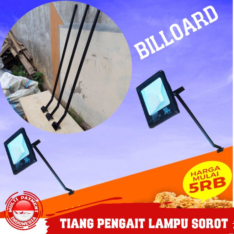 TIANG PENGAIT BANNER LAMPU BILBOARD