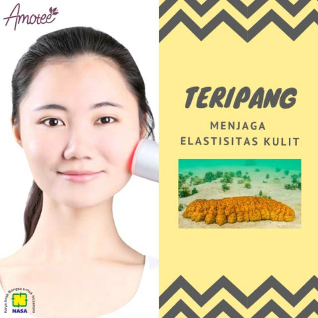 Amotee Suplemen Kecantikan Pencerah Wajah Collagen Kesehatan dan Kecantikan Kulit