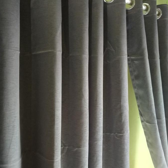 Gorden blackout polos abu-abu
