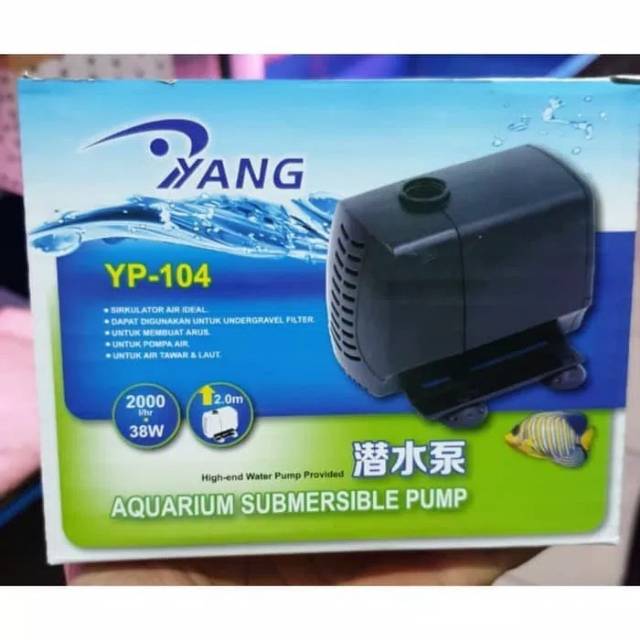 Hidroponik YANG YP-104 mesin pompa aquarium