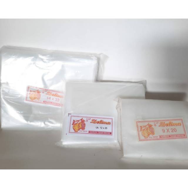 Plastik Tebel Delima 1kg 1/2kg 1/4kg