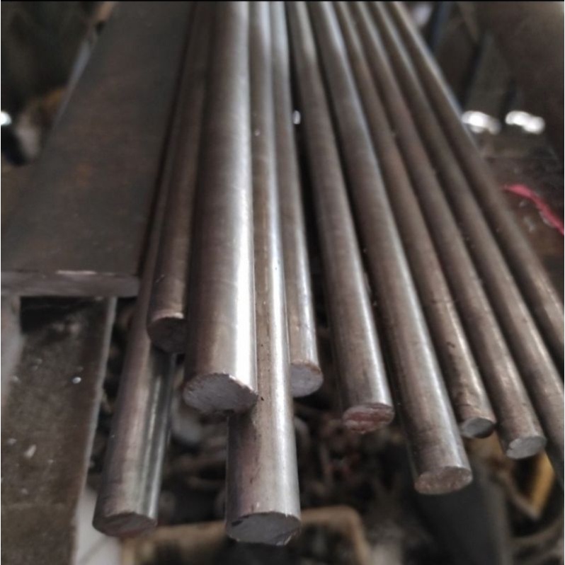 As besi batangan 32 mm panjang 10 cm shaft 32mm x 10cm