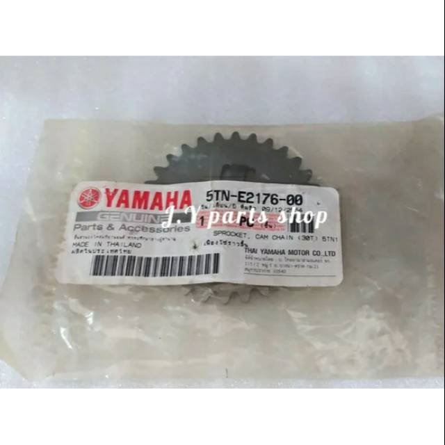 GIR GEAR GIGI SENTRIK RANTE KETENG TIMING 30T JUPITER Z 110 LAMA BURHAN VEGA R NEW ORI  5TN-E2176-00
