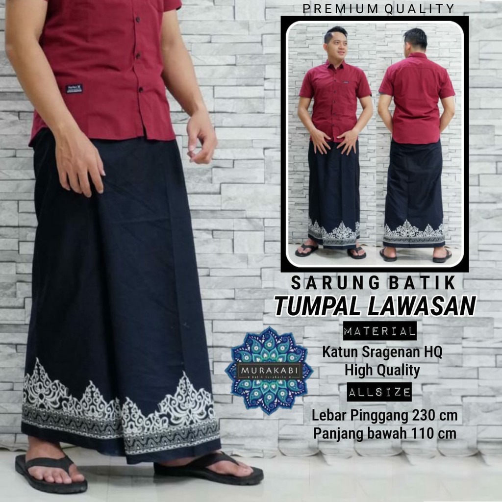 Sarung Batik Tumpal Lawasan Murakabi Batiksoloamanah 110.000