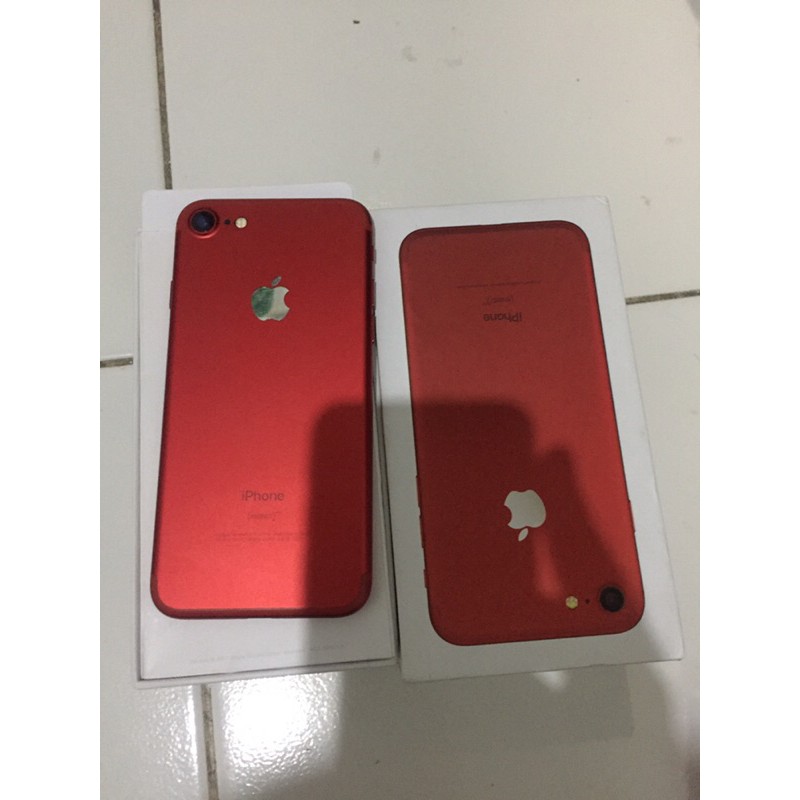 iphone 7 128gb red edition mulus like new