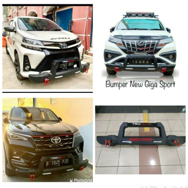 Tanduk Depan Giga Sporty Rush Terios Pajero Fortuner Innova Avanza