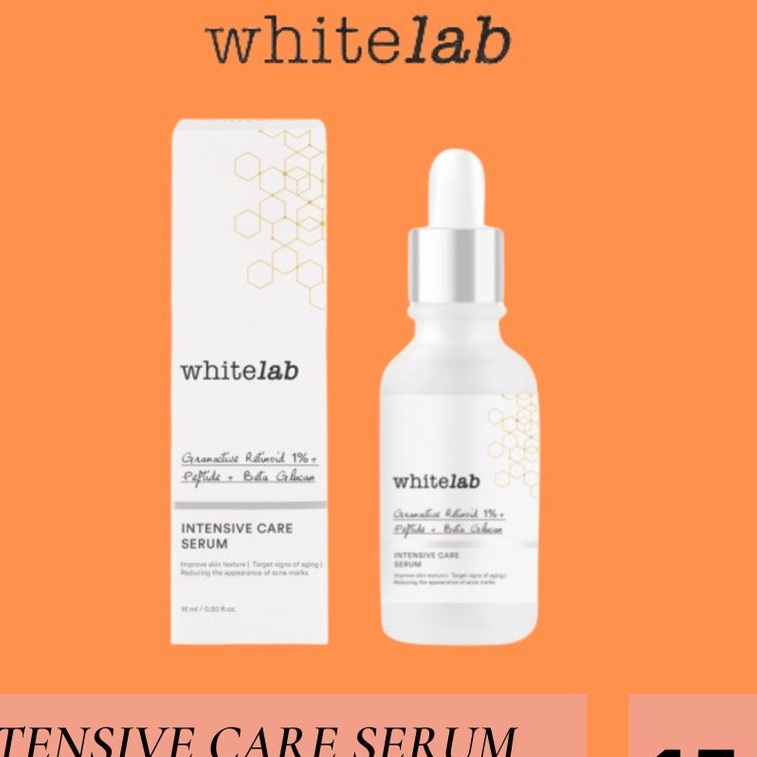 [COD] Whitelab Intensive Care Serum dengan Advanced Retinoid Generasi Terbaru Memberikan Manfaat Serupa dengan Retinol Minim Iritasi &amp; Efektif diaplikasikan Setiap Hari - BPOM 15ML