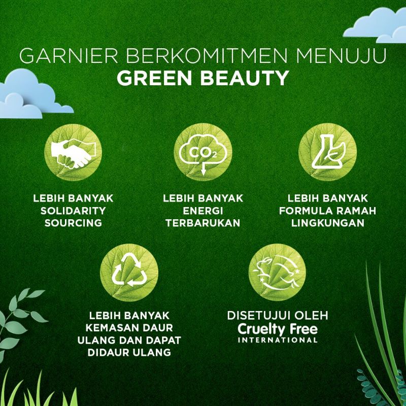 Garnier Ampoule Mask Niacinamide + Kale untuk Kulit Berminyak - Sheetmask