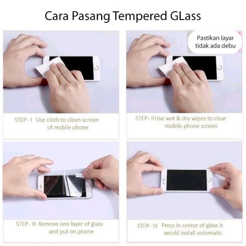 Tempered Glass Lenovo A7000/A5000 Anti Gores Kaca Bening Clear Screen Guard Protection layar