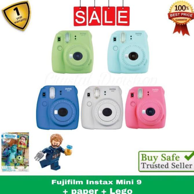 PROMO FUJIFILM INSTAX MINI 9 SMOKY WHITE - INSTAX 9 - INSTAX MINI 9 TERLARIS