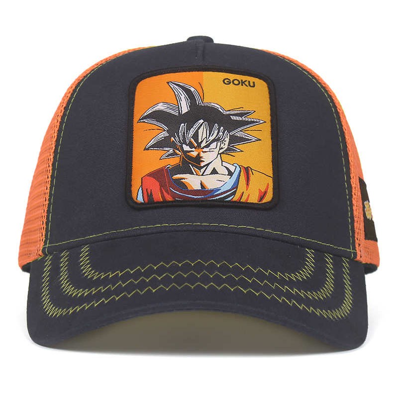 Topi Baseball Desain Kartun Anime Dragon Ball Z Goku