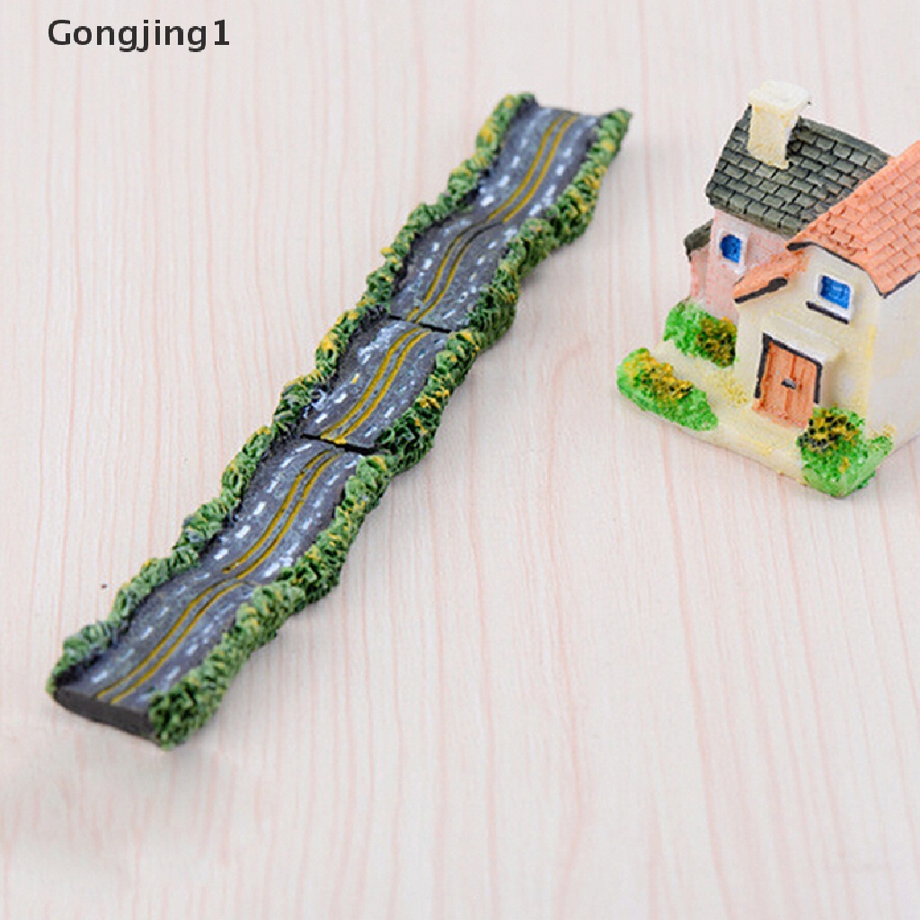 Gongjing1 Miniatur Jalanan Asphalt Untuk Dekorasi Rumah Boneka