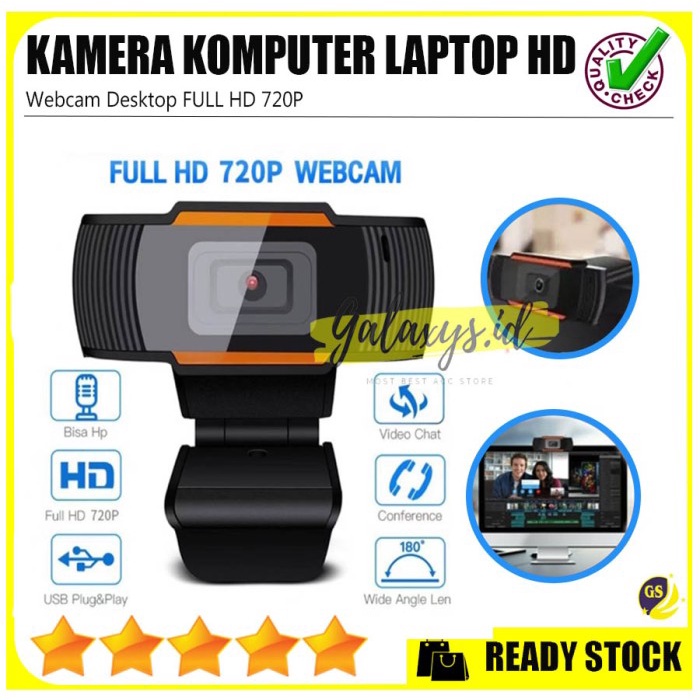 Webcam Autofocus / Web Camera For PC Laptop HD 720 1080 WEB-01 HD720P