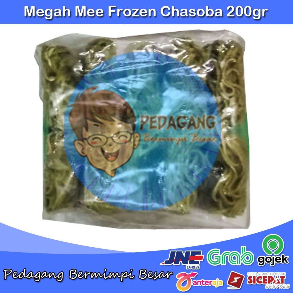 Megah Mee Frozen Chasoba 200gr | Chasoba | Mie Chasoba Kering