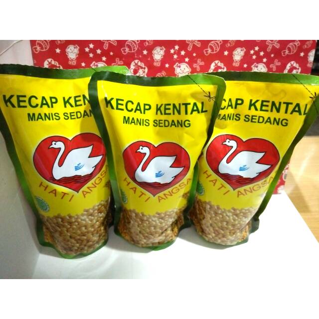 

Kecap kental cap hati angsa ( 600ml )