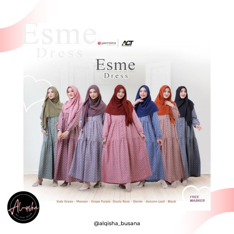 ESME DRESS BY YASMEERA / Gamis Yasmeera