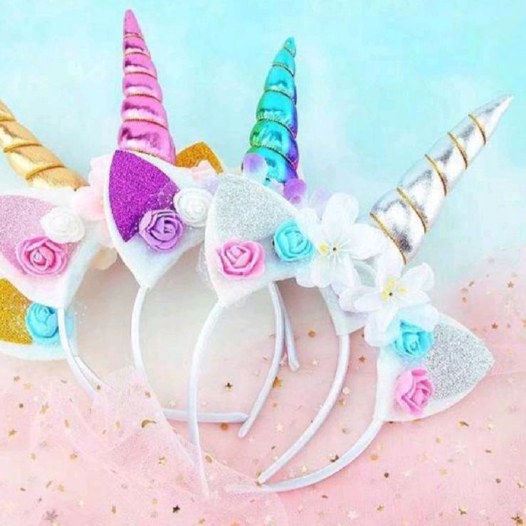 Diskon Irit Bando unicorn/bando kuda poni