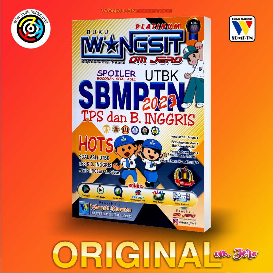 Jual Buku Wangsit OM JERO UTBK SBMPTN 2023 / TPS Platinum 2023 | Shopee ...