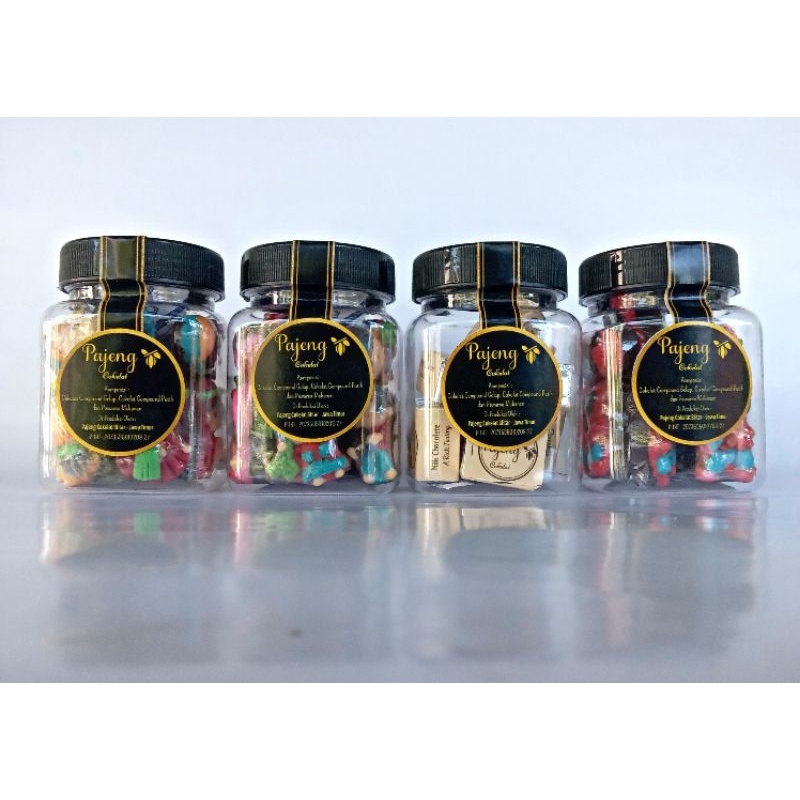 

cokelat karakter in jar