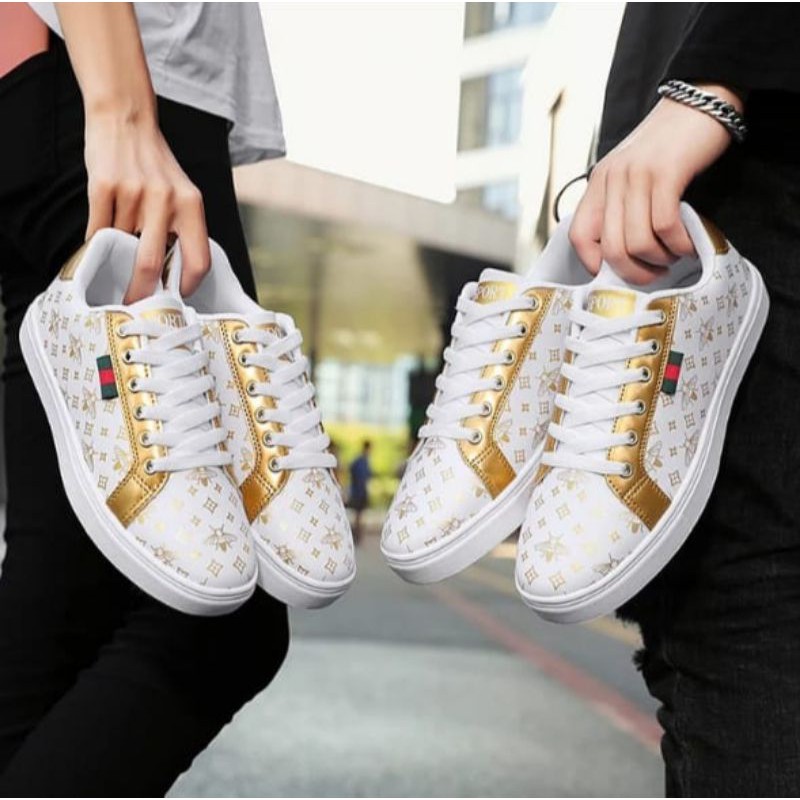 sepatu wanita sneakers fashion women Bee trendy