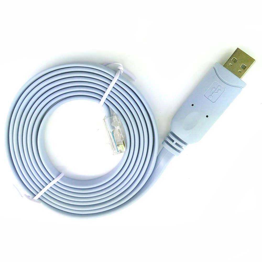 (100% BARANG ORI) Prolific Console Cable USB RS232 to RJ45 Cisco Huawei Router PL2303RA